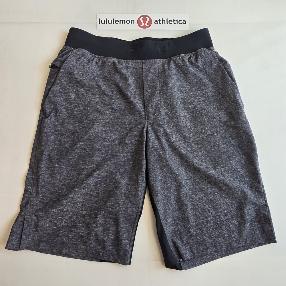 lululemon athletica Men's THE Short  Black and Gray